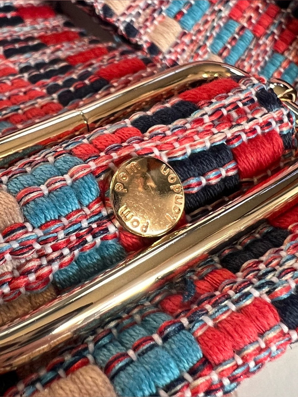 Pom Pom London Bag Strap - Picture 2 of 4